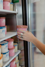 Load image into Gallery viewer, white chocolate raspberry swirl (pink floral)
